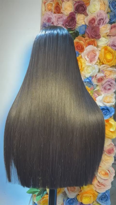 22” bone straight closure unit